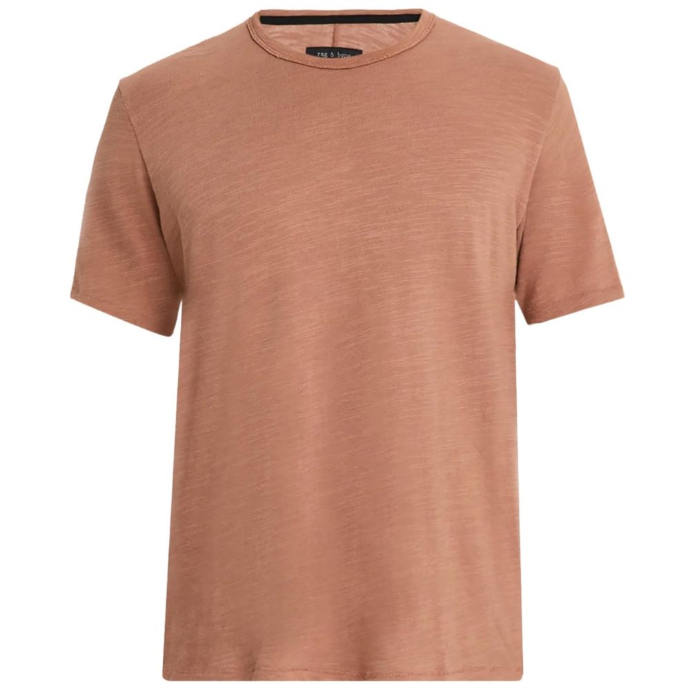 rag & bone Men's Classic Flame Tee, Rust
