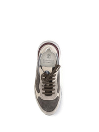 Brunello Cucinelli Men Leather Sneakers