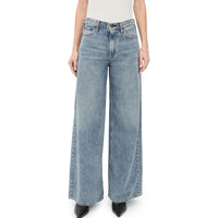 rag & bone Women's Featherweight Sofie Full Wide-Leg Pants, Theo