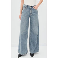 rag & bone Women's Featherweight Sofie Full Wide-Leg Pants, Theo