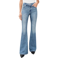 rag & bone Women's Miramar Ponte Dahlia Full Length Jeans, Minetta