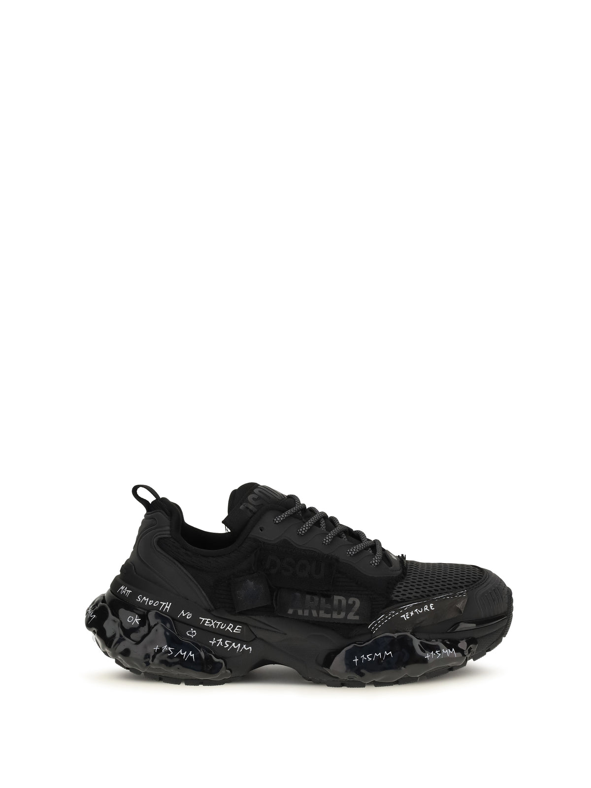 DSQUARED2 Dsquared2 Men Faster Sneakers With Mesh Inserts