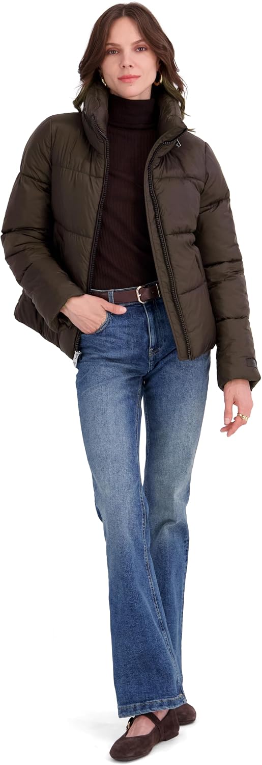TAHARI Women's Dakota Short Puffer Jacket