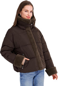 TAHARI Women's Montana Relaxed Puffer Jacket