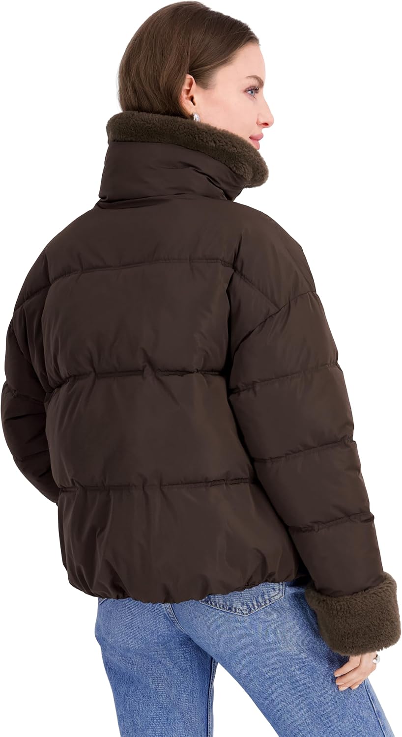 TAHARI Women's Montana Relaxed Puffer Jacket