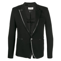 Saint Laurent Black Jackets - Blazers Men