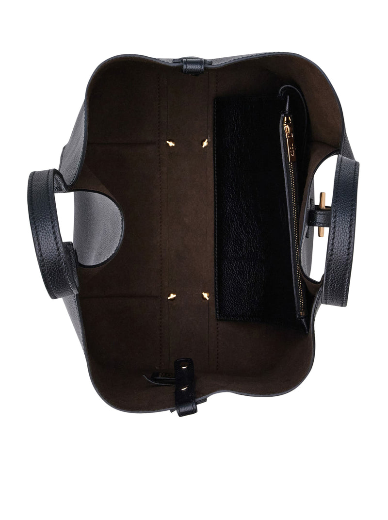 Tod`S Women Small T Timeless Bag In Hammered Leather