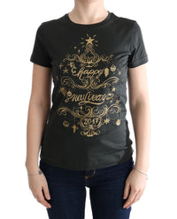 Dolce & Gabbana Green Cotton 2017 Motive Women's T-Shirt
