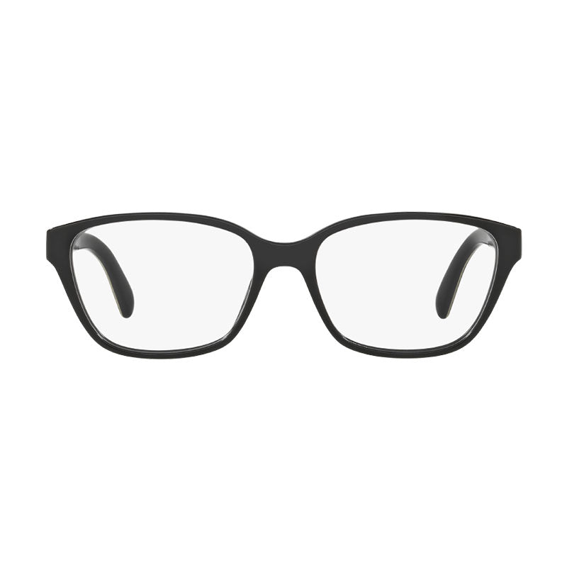 Polo Ralph Lauren Polo Ralph Lauren Eyeglasses Square Full Rim, Black Frame and Clear Demo Lenses Lens PH21655001