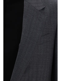 Dolce & Gabbana Men Virgin Wool Single-Breasted Blazer