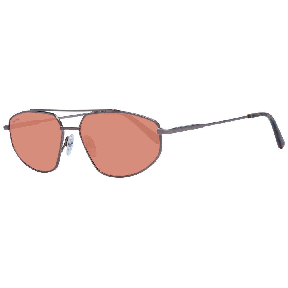 Serengeti Serengeti Bronze Metal Men's Sunglasses