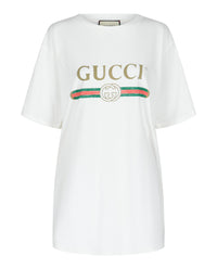 Gucci Gucci Womens Oversized Logo T-Shirt