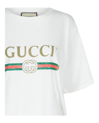 Gucci Gucci Womens Oversized Logo T-Shirt