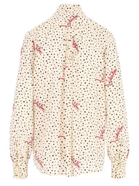 Valentino Garavani Women Plusdepois Bubble Crepe De Chine Shirt