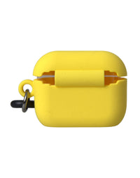 Dolce & Gabbana Dolce & Gabbana Yellow Silicone Logo Embossed Airpods Women's Case