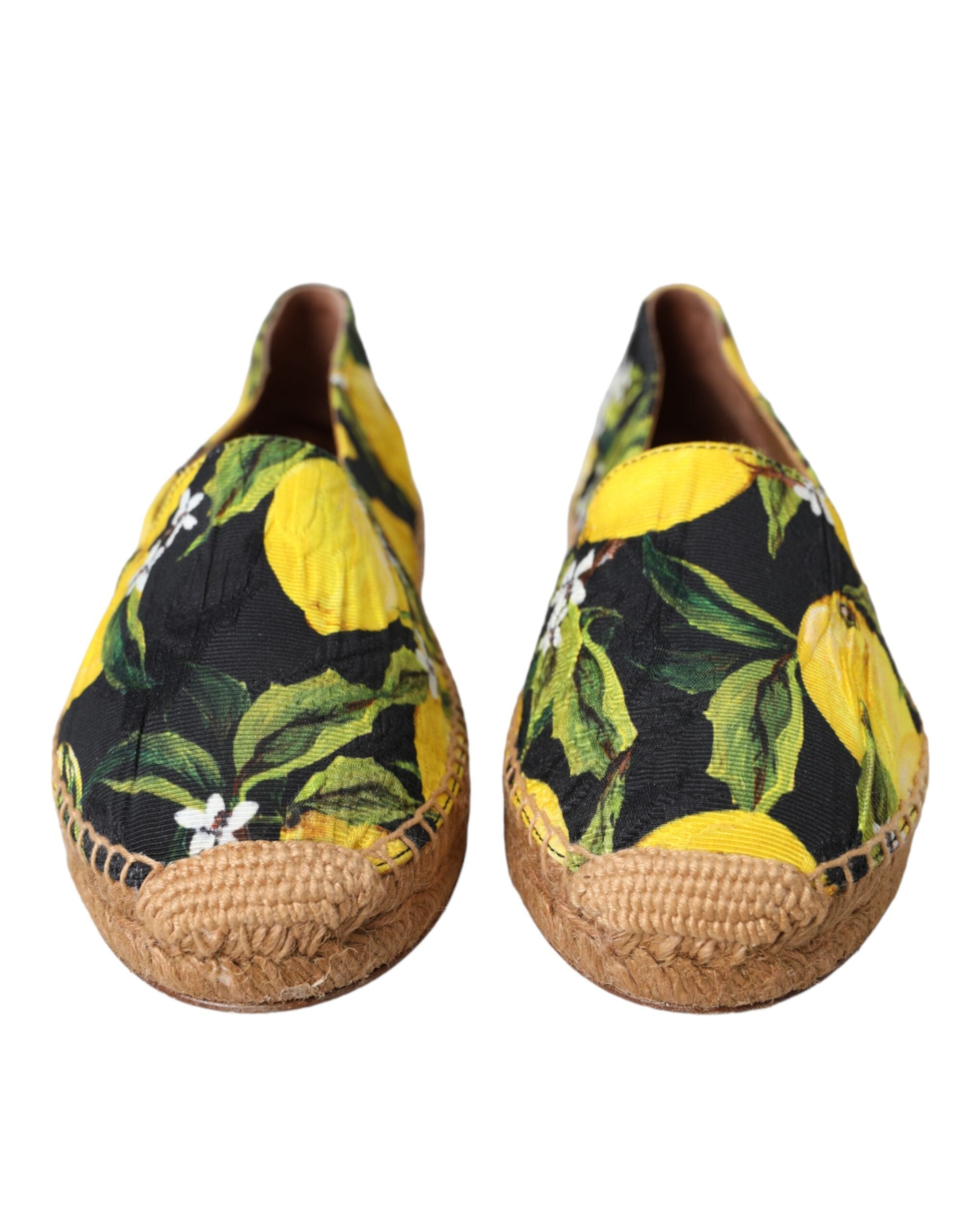 Dolce & Gabbana Dolce & Gabbana Multicolor Lemon Slip On Espadrilles Women's Shoes