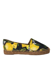 Dolce & Gabbana Dolce & Gabbana Multicolor Lemon Slip On Espadrilles Women's Shoes