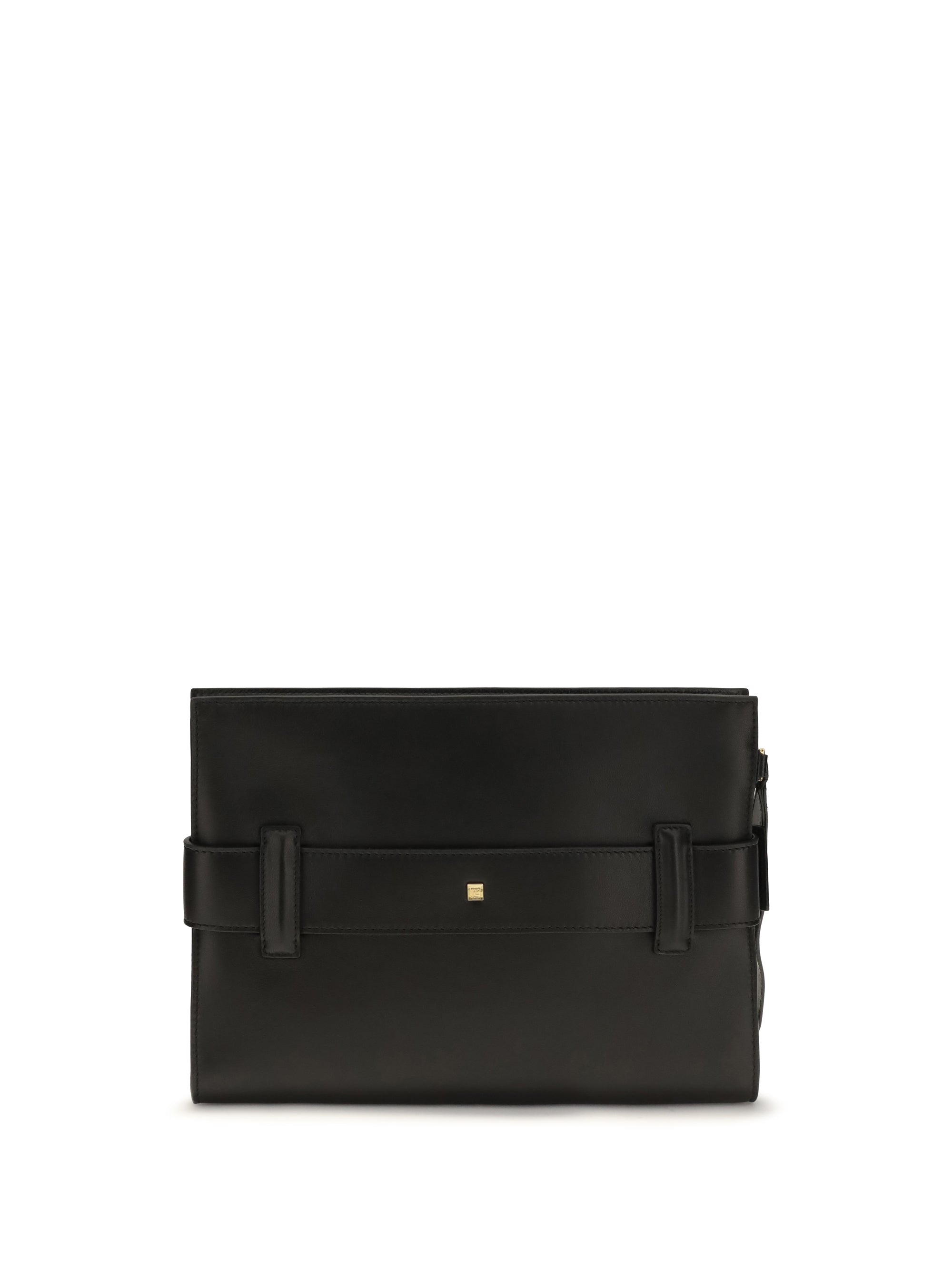 BALMAIN Balmain Women Anthem Leather Clutch