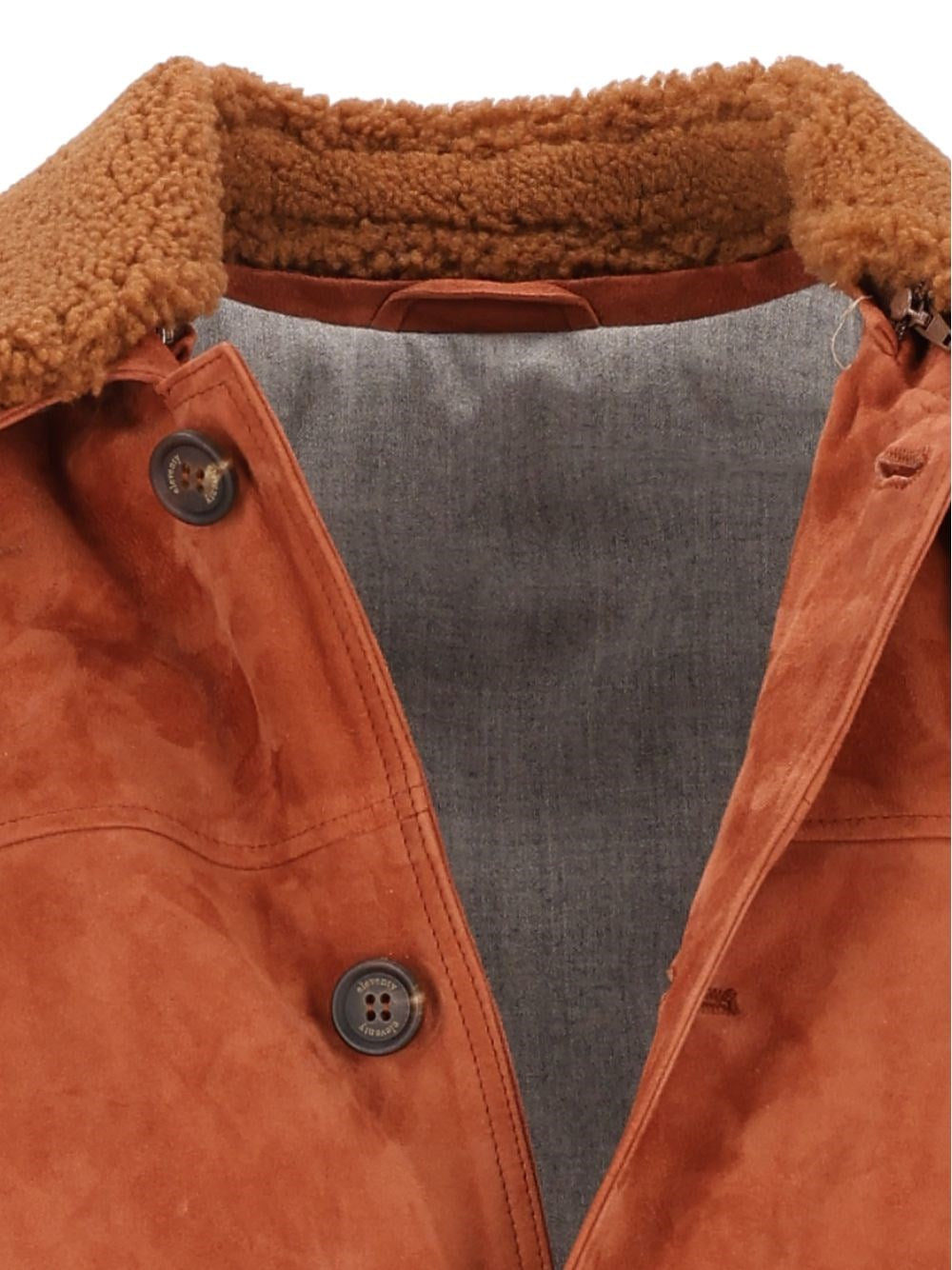 Eleventy Men Suede Jacket