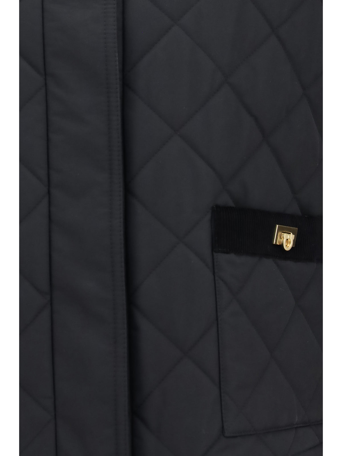 FERRAGAMO Ferragamo Women Padded Jacket With Gancini Buckles