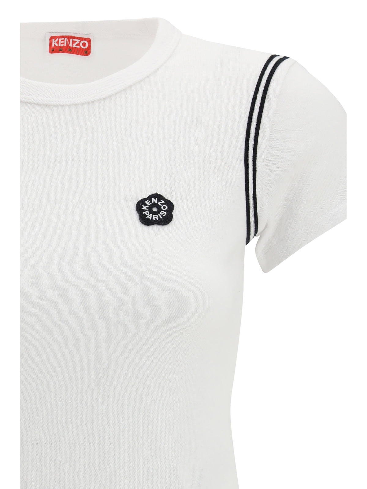 KENZO Kenzo Women Cotton Boke Flower 2.0 Embroidered T-Shirt