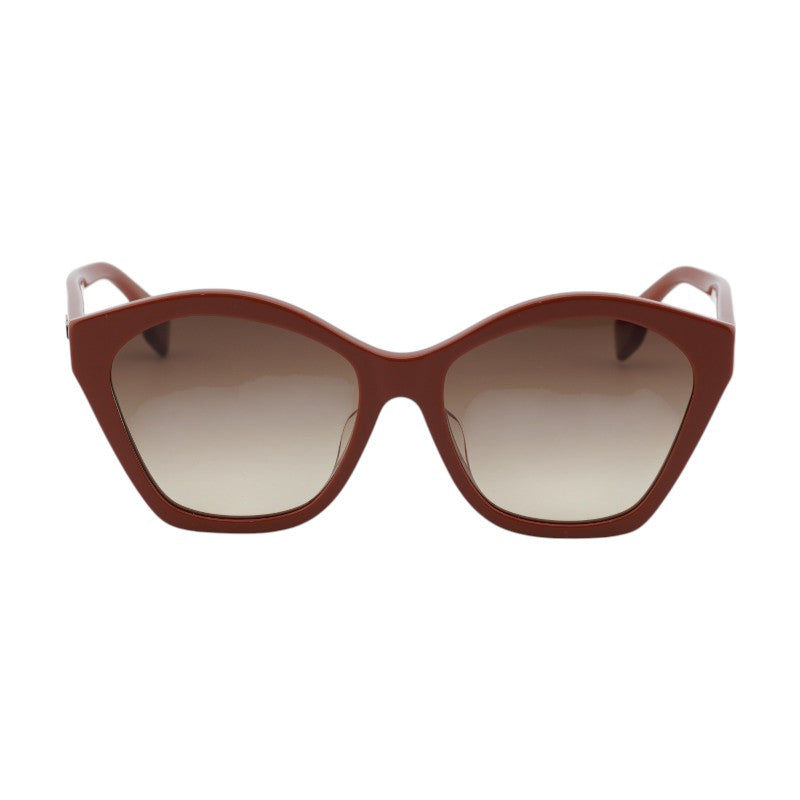 Fendi Fendi Sunglasses Square Full Rim, Red Frame and Brown Gradient Lens FE40175F66F