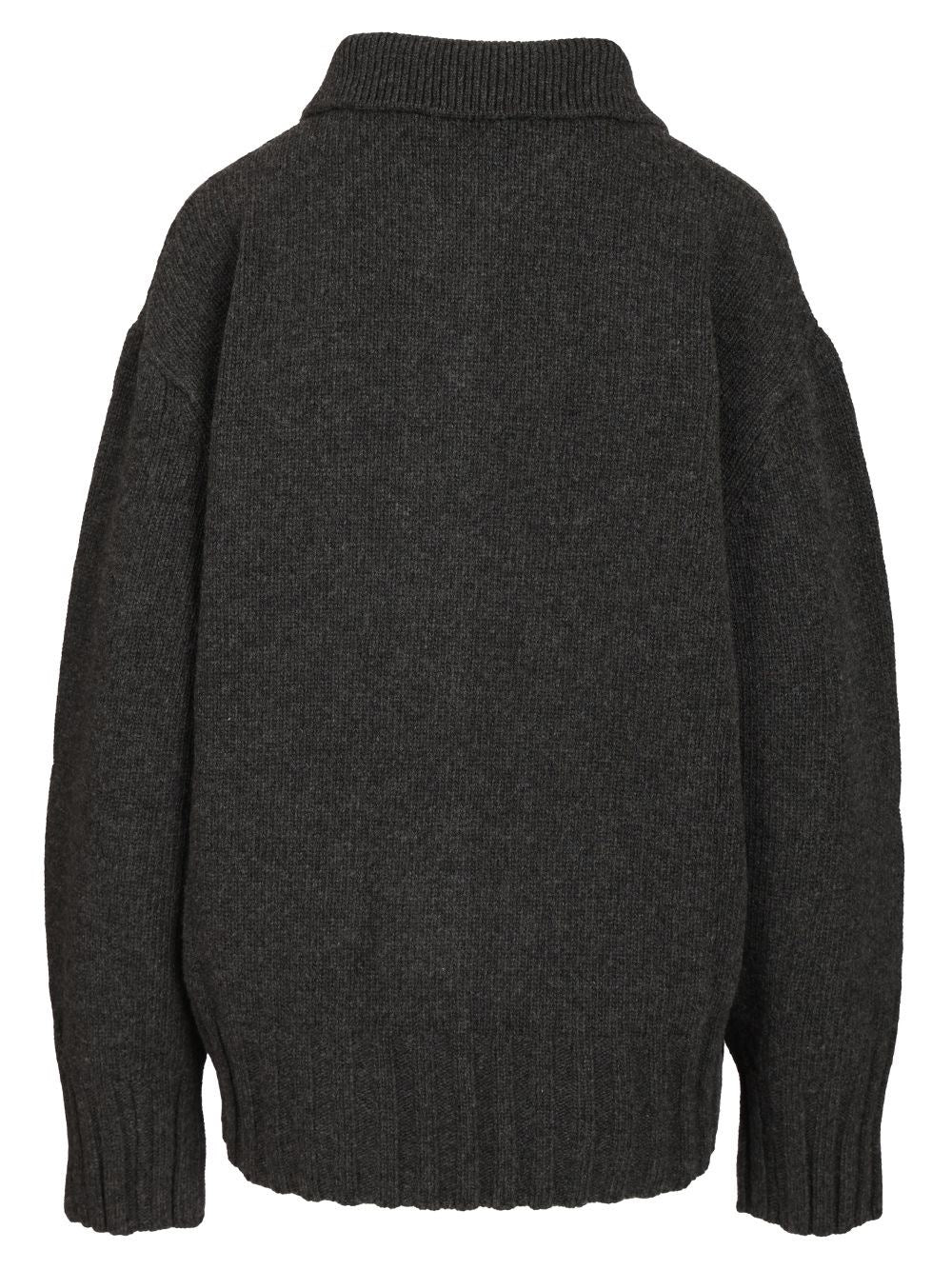 The Attico Women Cardigan With Embroidered Logo