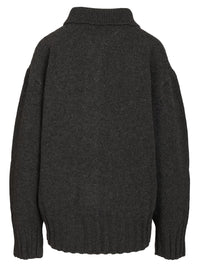 The Attico Women Cardigan With Embroidered Logo