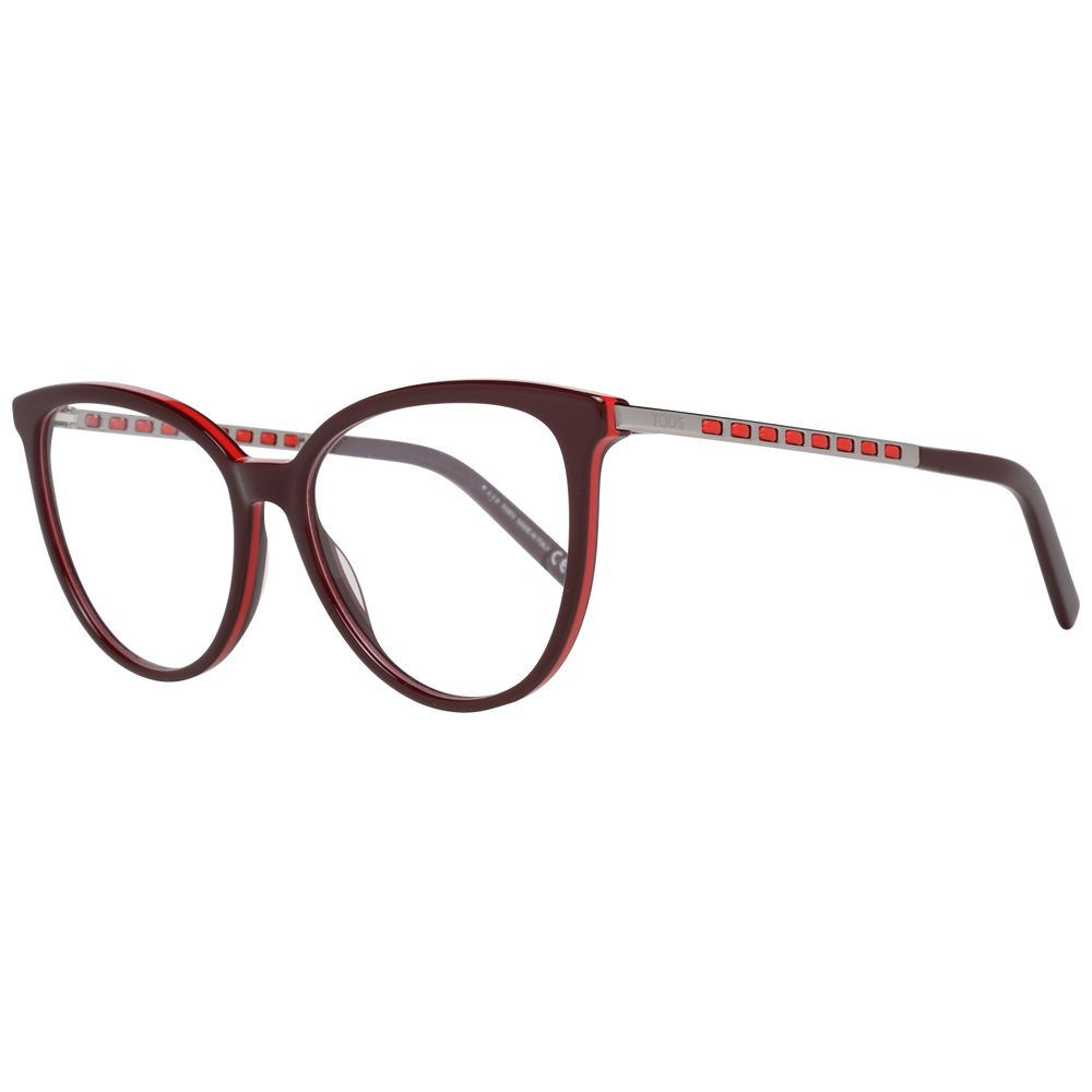 Tod's Burgundy Women Optical Women's Frames