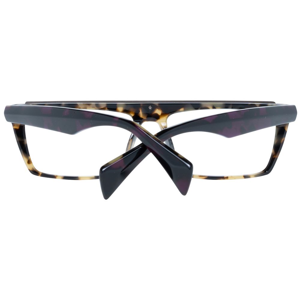 Yohji Yamamoto Yohji Yamamoto Brown Plastic Glasses Women's (Frames)