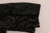 Dolce & Gabbana Black Sequined Fashion Women's Shorts