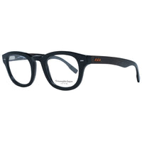 Ermenegildo Zegna Ermenegildo Zegna Black Plastic Glasses Men's (Frames)