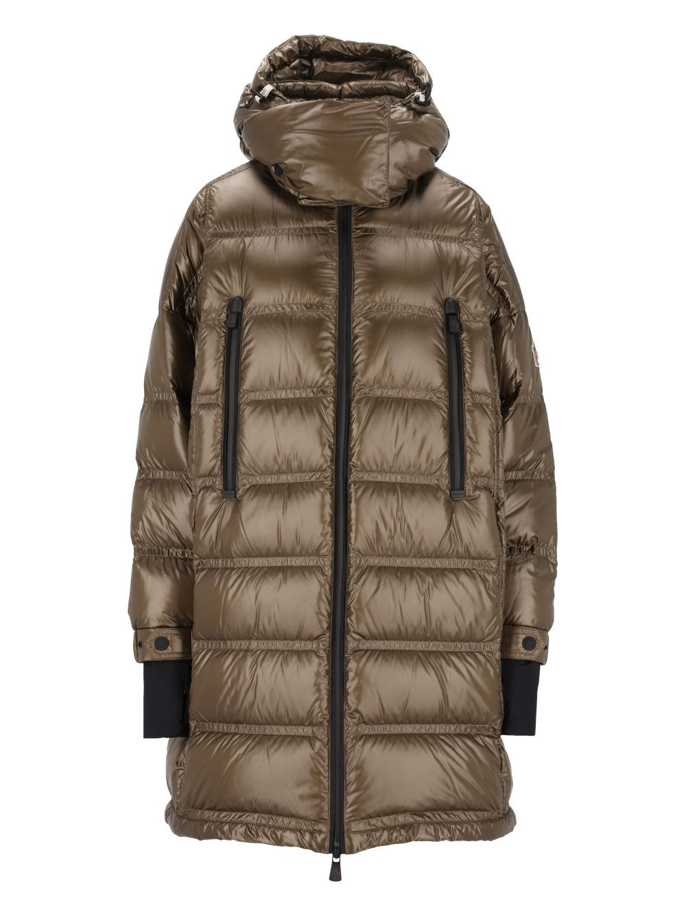 Moncler Grenoble Women "Rochelairs" Long Hooded Down Coat