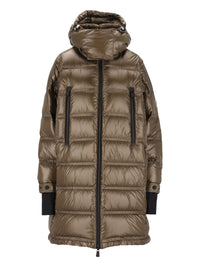 Moncler Grenoble Women "Rochelairs" Long Hooded Down Coat