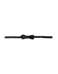 Dolce & Gabbana Dolce & Gabbana Black Silk Polka Dot Adjustable Neck Men Papillon Bow Men's Tie