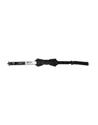 Dolce & Gabbana Dolce & Gabbana Black Silk Polka Dot Adjustable Neck Men Papillon Bow Men's Tie