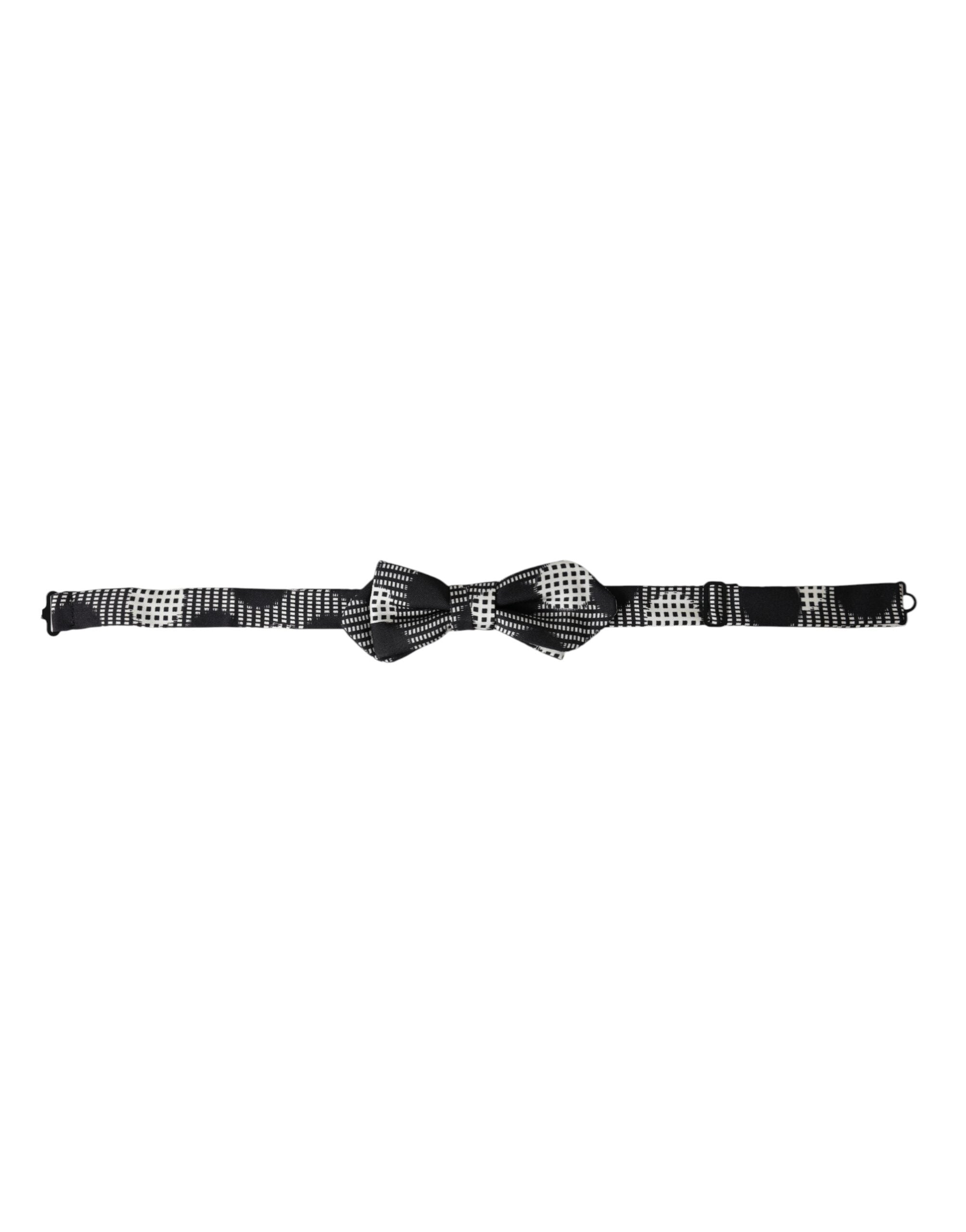 Dolce & Gabbana Dolce & Gabbana Multicolor Silk Polka Dot Adjustable Neck Men Papillon Bow Men's Tie