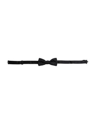 Dolce & Gabbana Dolce & Gabbana Black Silk Adjustable Neck Men Bow Men's Tie