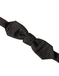 Dolce & Gabbana Dolce & Gabbana Black Silk Adjustable Neck Men Bow Men's Tie