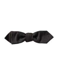 Dolce & Gabbana Dolce & Gabbana Black Silk Adjustable Neck Men Bow Men's Tie
