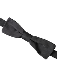 Dolce & Gabbana Dolce & Gabbana Black Silk Adjustable Neck Men Bow Men's Tie