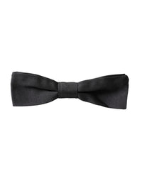 Dolce & Gabbana Dolce & Gabbana Black Silk Adjustable Neck Men Bow Men's Tie