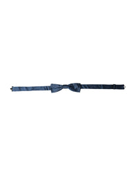 Dolce & Gabbana Dolce & Gabbana Blue Satin Silk Adjustable Neck Men Bow Men's Tie
