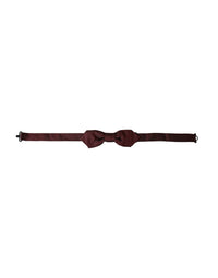 Dolce & Gabbana Dolce & Gabbana Red Silk Fantasy Adjustable Neck Men Bow Men's Tie