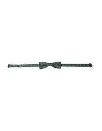 Dolce & Gabbana Dolce & Gabbana Mint Green Floral Adjustable Neck Men Bow Men's Tie