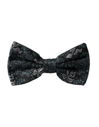 Dolce & Gabbana Dolce & Gabbana Multicolor Fantasy Floral Silk Adjustable Neck Men Bow Men's Tie