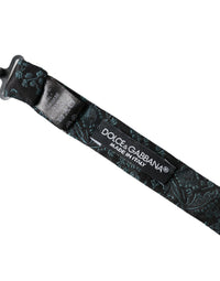 Dolce & Gabbana Dolce & Gabbana Multicolor Fantasy Floral Silk Adjustable Neck Men Bow Men's Tie