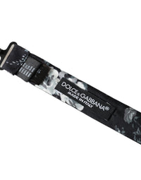 Dolce & Gabbana Dolce & Gabbana Black Floral Fantasy Adjustable Neck Men Bow Men's Tie