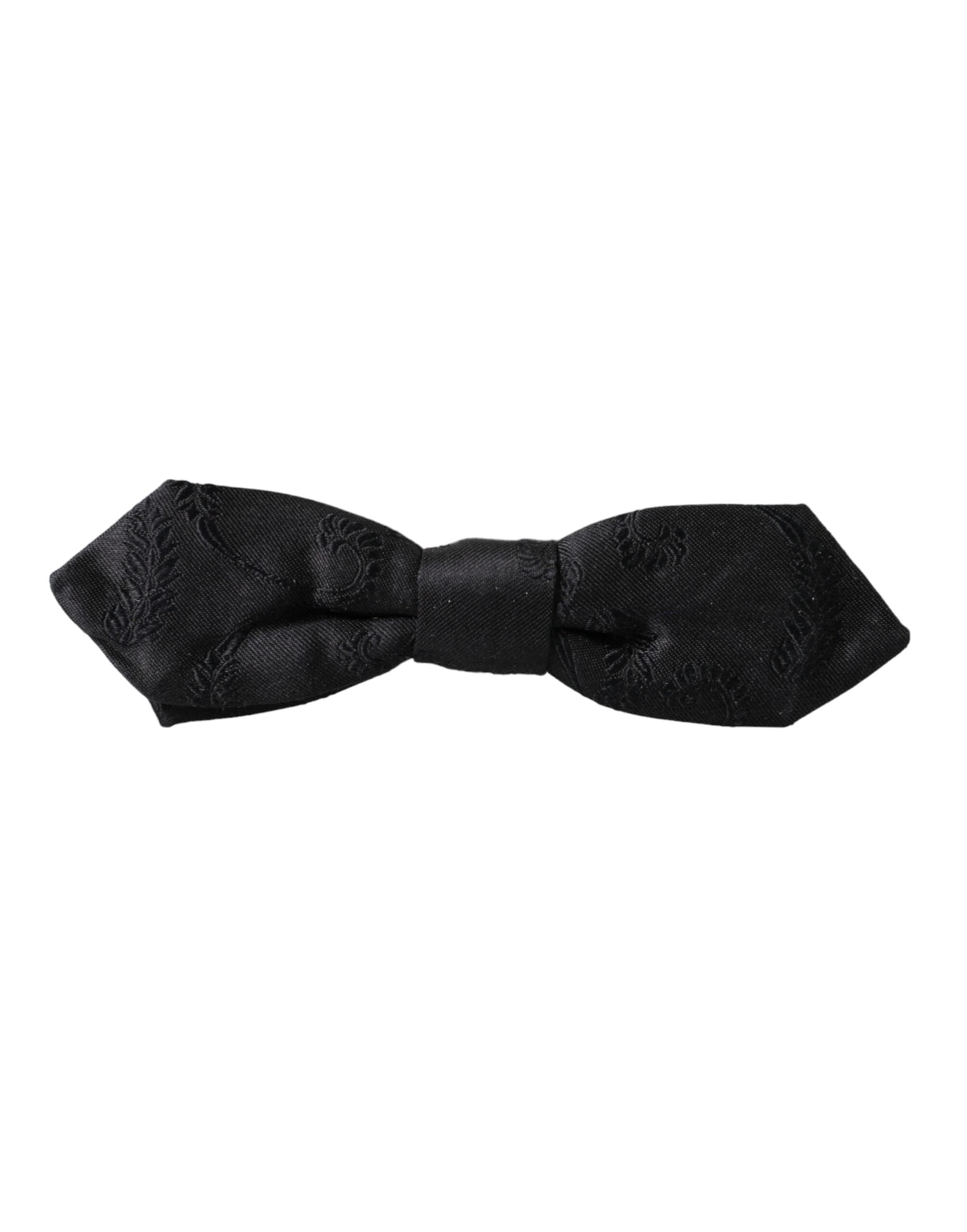 Dolce & Gabbana Dolce & Gabbana Multicolor Fantasy Silk Adjustable Neck Bow Men's Tie
