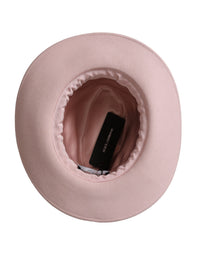 Dolce & Gabbana Pink Rabbit Fedora Trilby Women Women's Hat